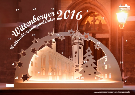 Wittenberger Weihnachtsspendenkalender 2015