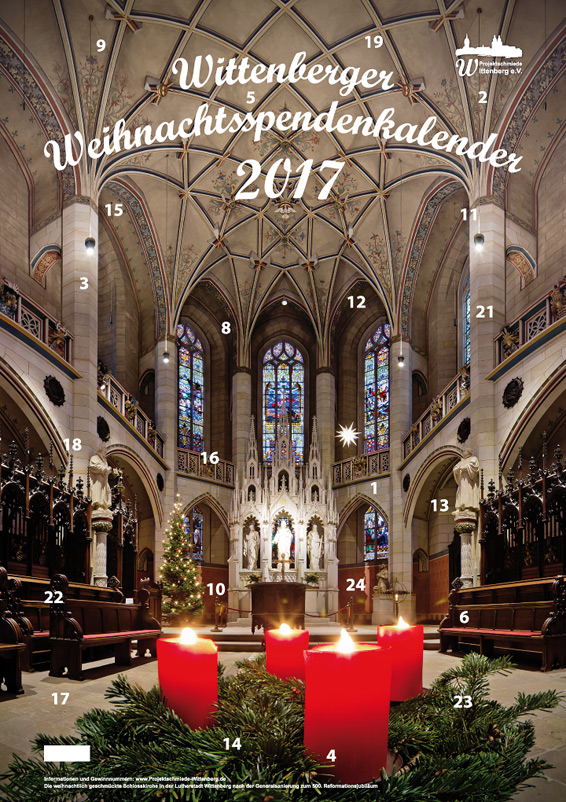 Weihnachtsspendenkalender 2017